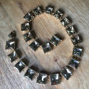 Cara NY Gold and Gemstone Necklace